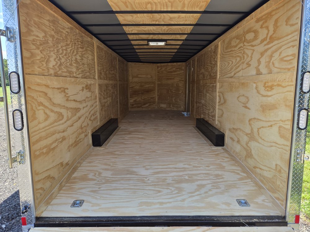 2026 Rock Solid Cargo 8.5x24 10k Enclosed w/ 7' Interior, Semi-Screwless Upgrade, Polycore Metal Upg