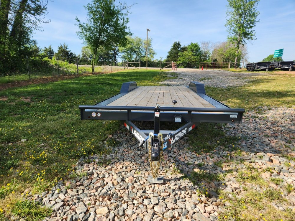 2026 Lamar Trailers 102X22 10K Car Hauler w/ Drive-Over Fenders