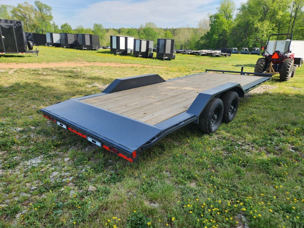 2026 Lamar Trailers 102X22 10K Car Hauler w/ Drive-Over Fenders