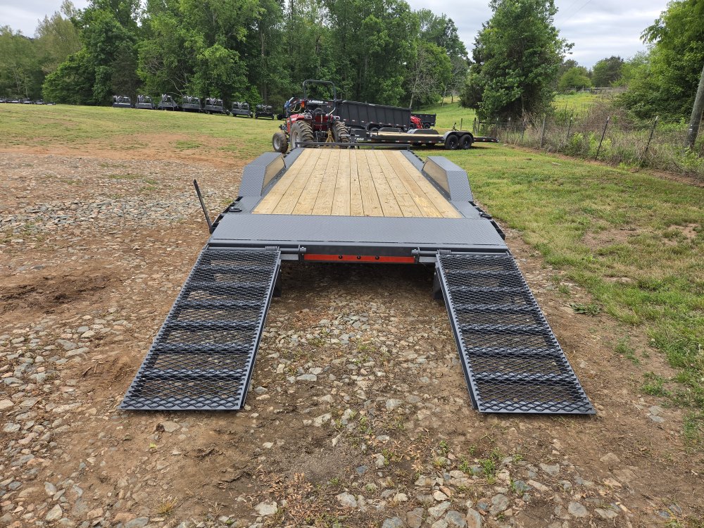 2026 Lamar 102x22 14k Equipment Hauler w/ Stand-Up Ramps