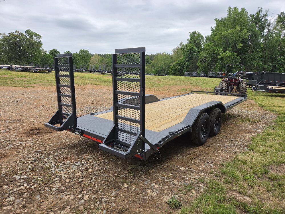 2026 Lamar 102x22 14k Equipment Hauler w/ Stand-Up Ramps