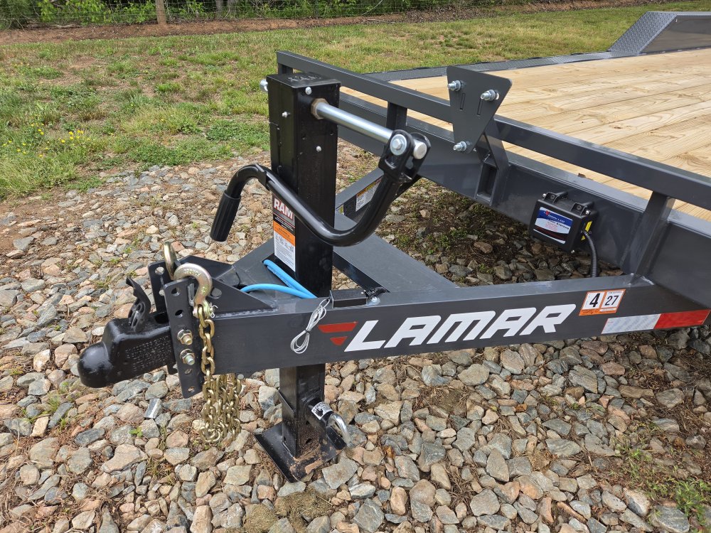 2026 Lamar 102x22 14k Equipment Hauler w/ Stand-Up Ramps