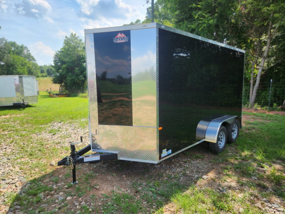 2026 Rock Solid Cargo 7X14 7K Enclosed w/ 7' Interior and Polycore Upgrade