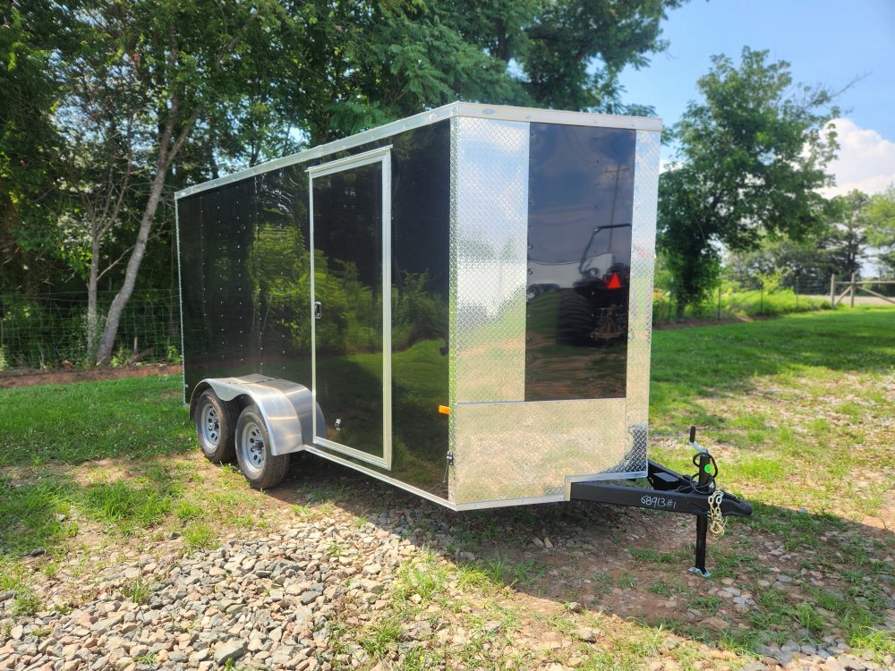 2026 Rock Solid Cargo 7X14 7K Enclosed w/ 7' Interior and Polycore Upgrade