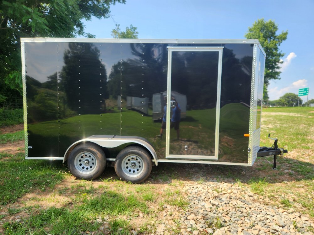 2026 Rock Solid Cargo 7X14 7K Enclosed w/ 7' Interior and Polycore Upgrade