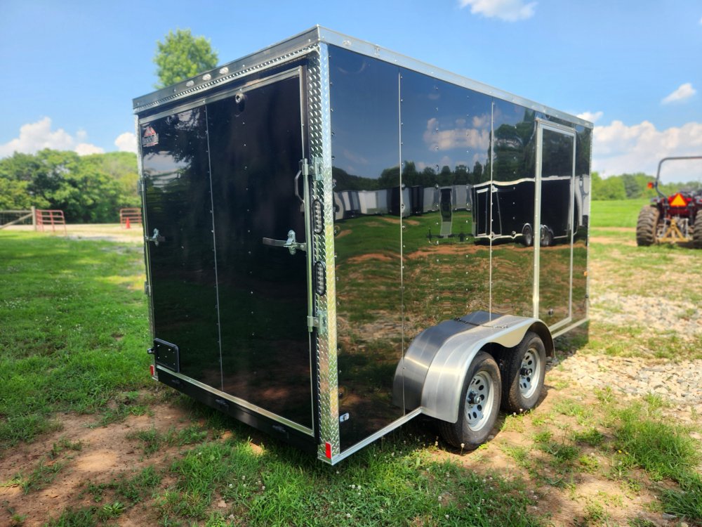 2026 Rock Solid Cargo 7X14 7K Enclosed w/ 7' Interior and Polycore Upgrade