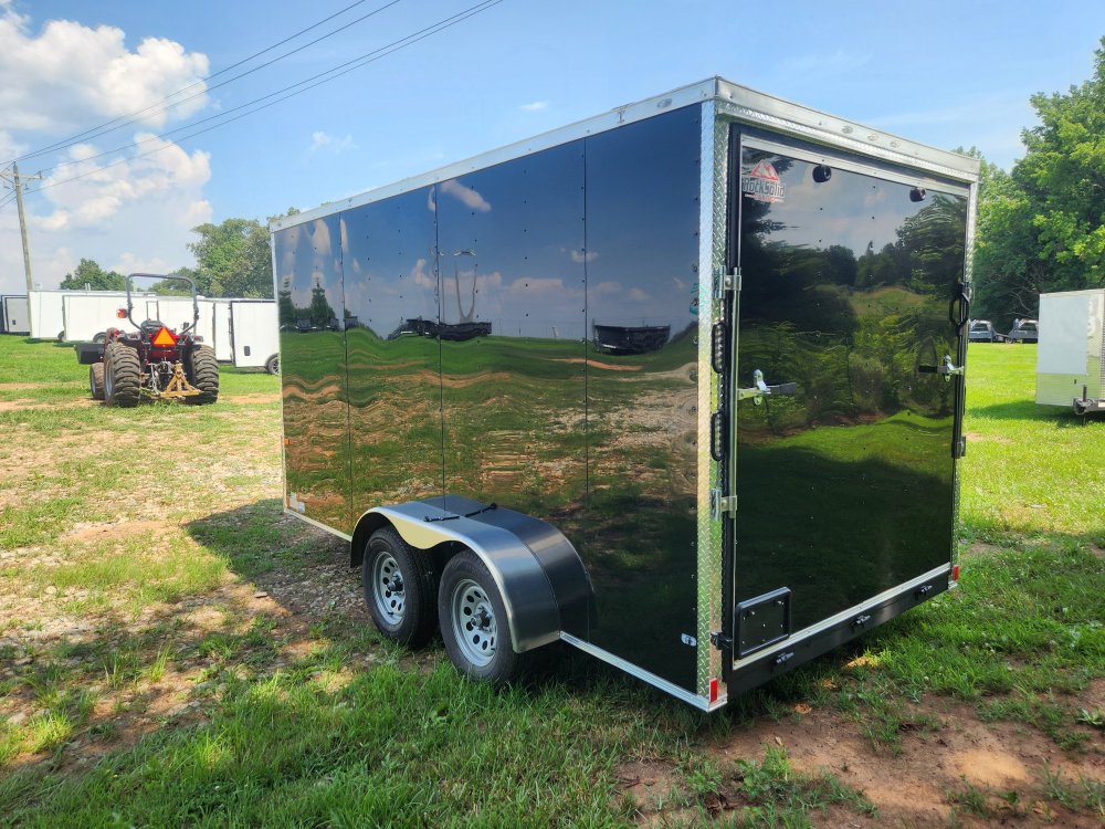 2026 Rock Solid Cargo 7X14 7K Enclosed w/ 7' Interior and Polycore Upgrade