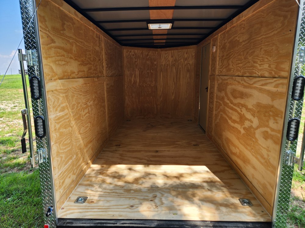 2026 Rock Solid Cargo 7X14 7K Enclosed w/ 7' Interior and Polycore Upgrade