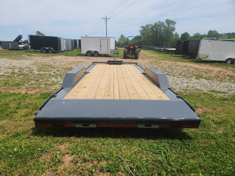 2026 Lamar Trailers 102X22 10K Car Hauler w/ Drive-Over Fenders, Toolbox, Winch Plate and Rear Suppo