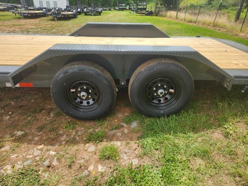 2026 Lamar Trailers 102X22 10K Car Hauler w/ Drive-Over Fenders, Toolbox, Winch Plate and Rear Suppo