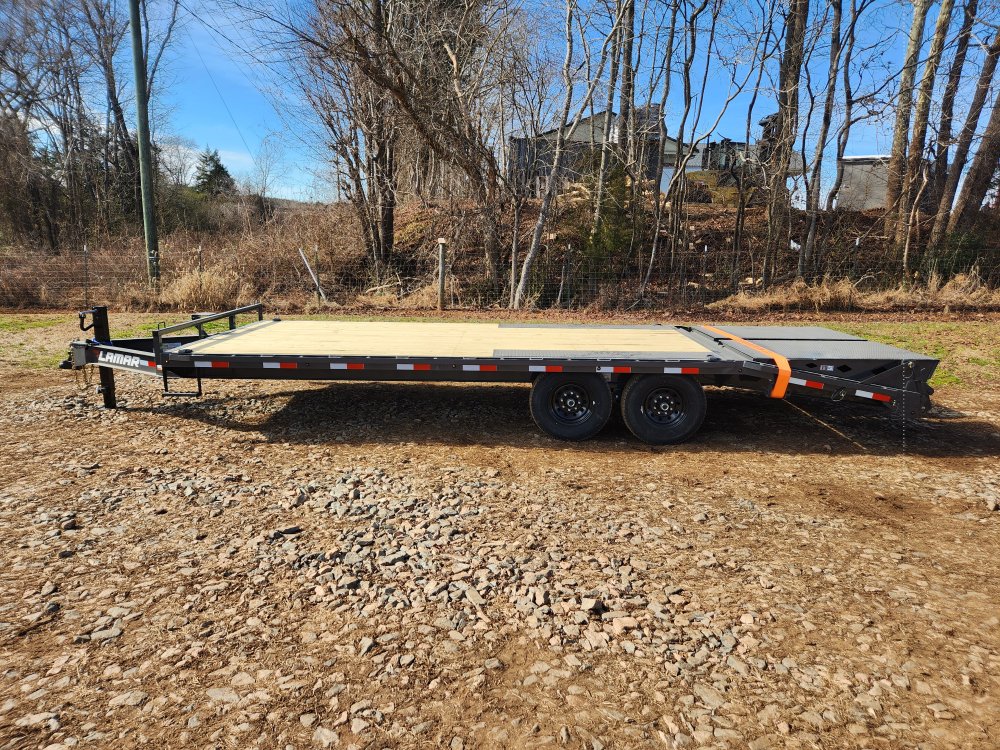 2026 Lamar 102x22 14k Deckover w/ Rhino Ramps