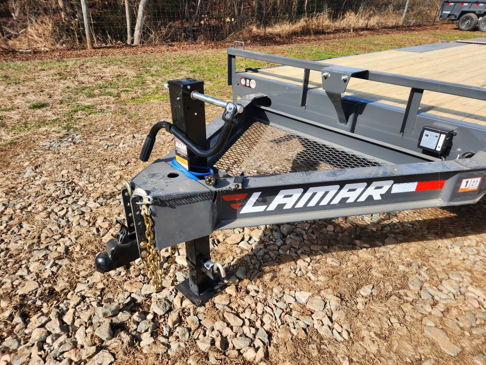 2026 Lamar 102x22 14k Deckover w/ Rhino Ramps