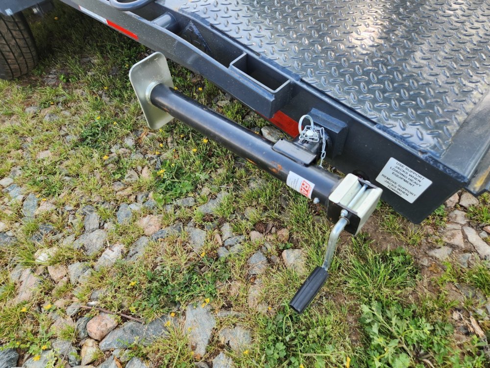 2027 Lamar 83x20 14k Equipment Hauler w/ Slide-In Ramps and Rear Support Jacks
