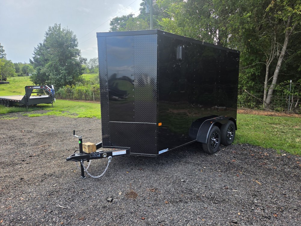 2027 Rock Solid Cargo 6x12 7k Enclosed w/ Blackout Package, 7' Interior Height, Polycore Metal and S