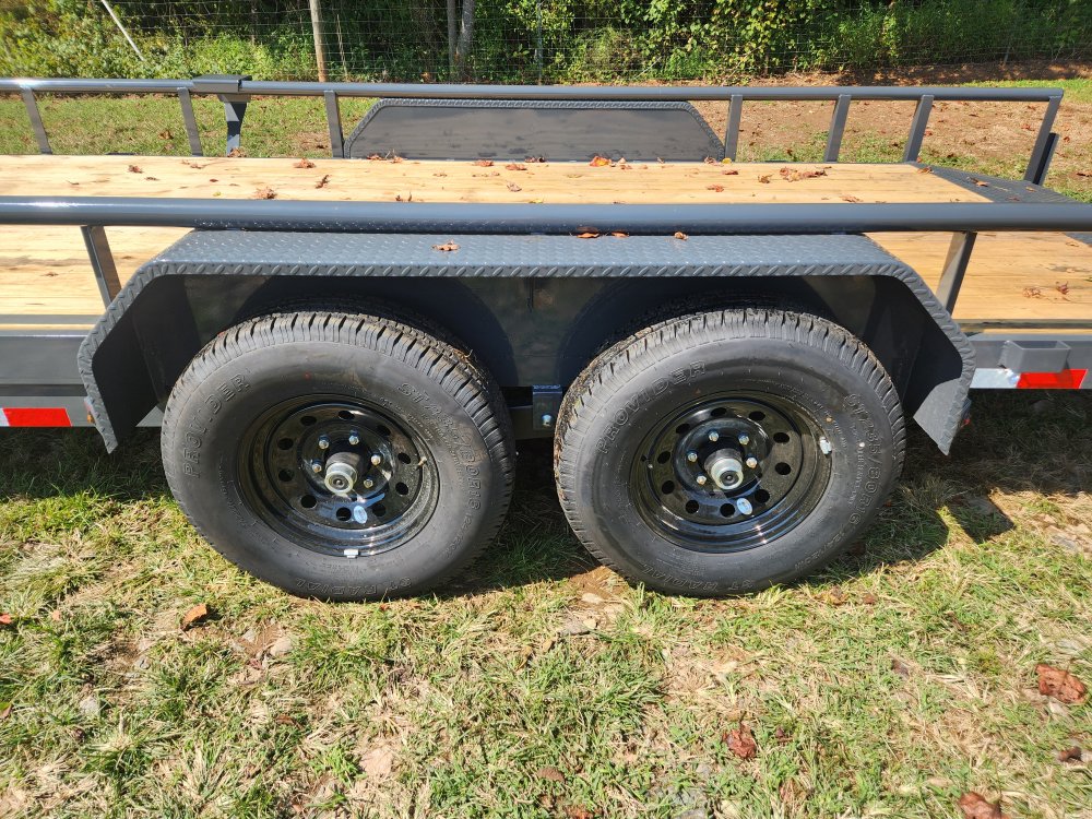 2026 Lamar 83x20 10k Utility w/ Slide-In Ramps