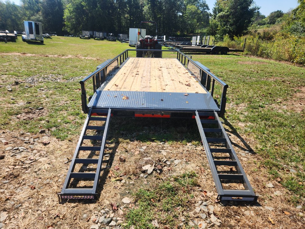 2026 Lamar 83x20 10k Utility w/ Slide-In Ramps