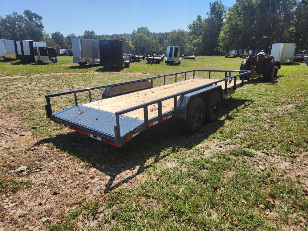 2026 Lamar 83x20 10k Utility w/ Slide-In Ramps