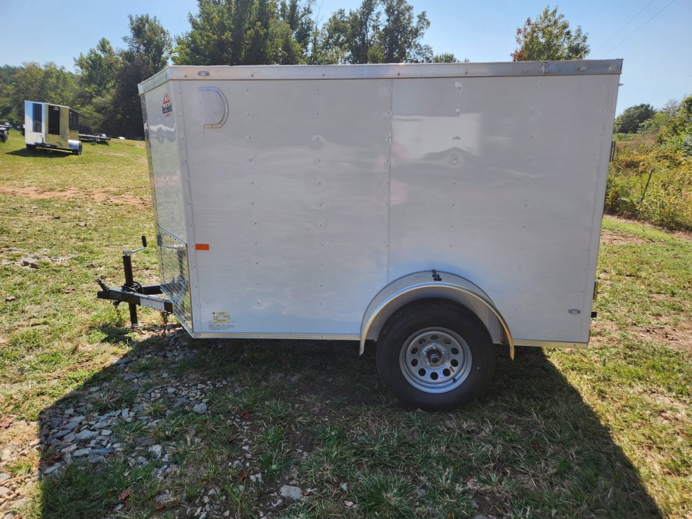 2026 Rock Solid Cargo 5x8 Single Axle Enclosed w/ Side Vents