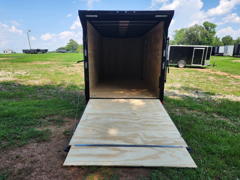 2026 Rock Solid Cargo 7x16 7k Enclosed w/ Blackout Special Package, (.080) Polycore Metal Upgrade, S