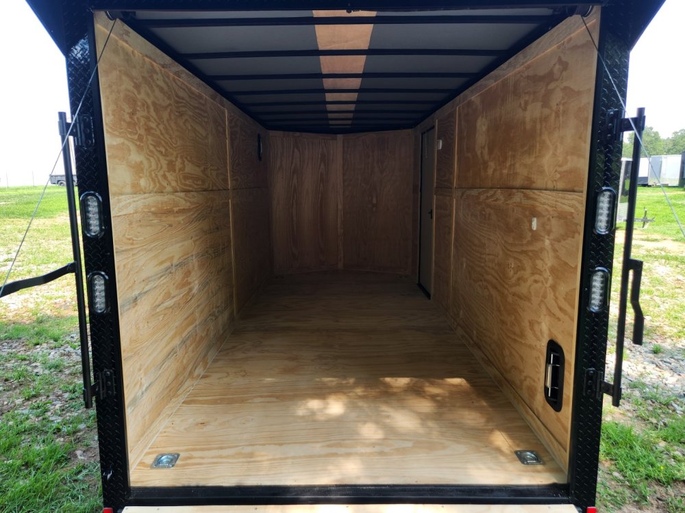 2026 Rock Solid Cargo 7x16 7k Enclosed w/ Blackout Special Package, (.080) Polycore Metal Upgrade, S