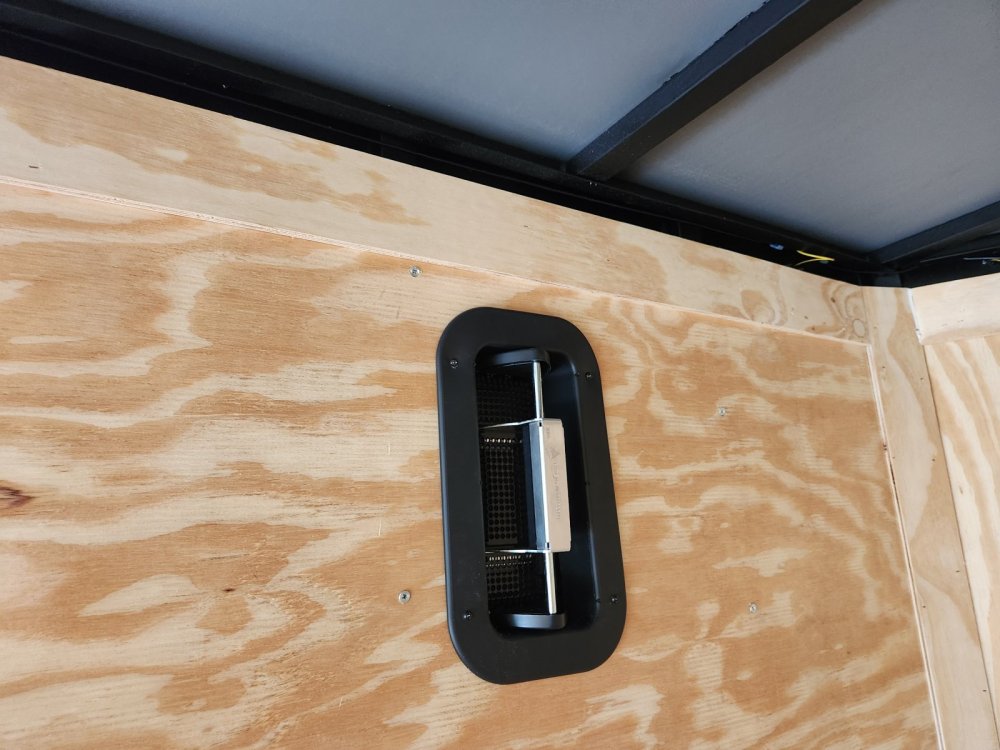 2026 Rock Solid Cargo 7x16 7k Enclosed w/ Blackout Special Package, (.080) Polycore Metal Upgrade, S