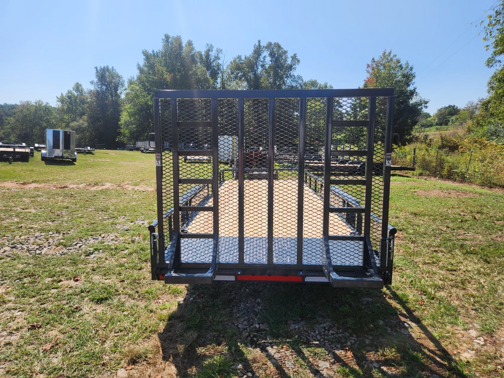 2026 Lamar Trailers 83x20 14k Utility w/ Toolbox and 5' HD Gate