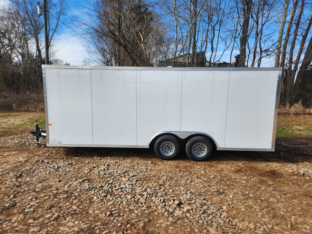 2026 Rock Solid Cargo 8.5x20 10k Enclosed w/ Polycore Metal Upgrade
