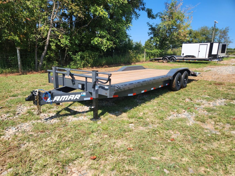 2026 Lamar 102x24 14k Equipment Hauler w/ Slide-In Ramps