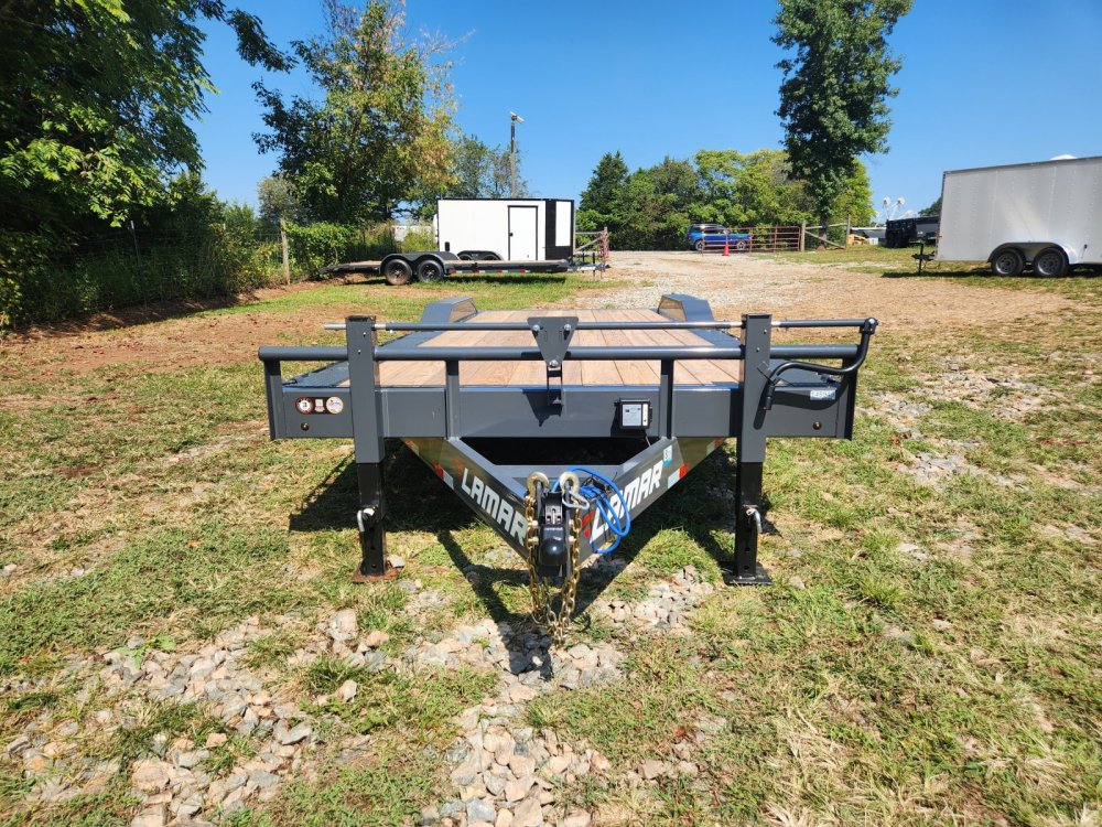 2026 Lamar 102x24 14k Equipment Hauler w/ Slide-In Ramps