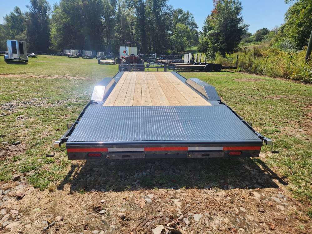 2026 Lamar 102x24 14k Equipment Hauler w/ Slide-In Ramps