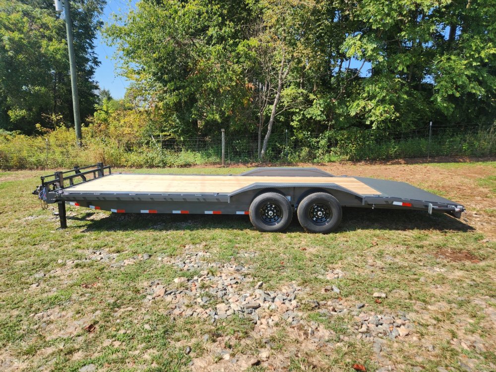 2026 Lamar 102x24 14k Equipment Hauler w/ Slide-In Ramps