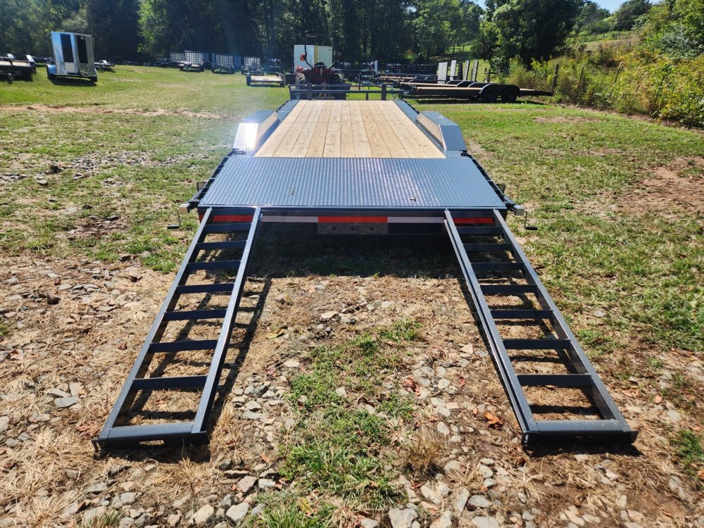 2026 Lamar 102x24 14k Equipment Hauler w/ Slide-In Ramps