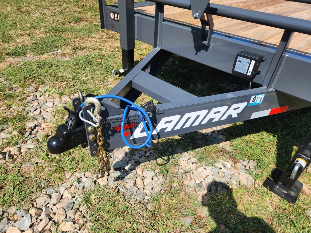 2026 Lamar 102x24 14k Equipment Hauler w/ Slide-In Ramps