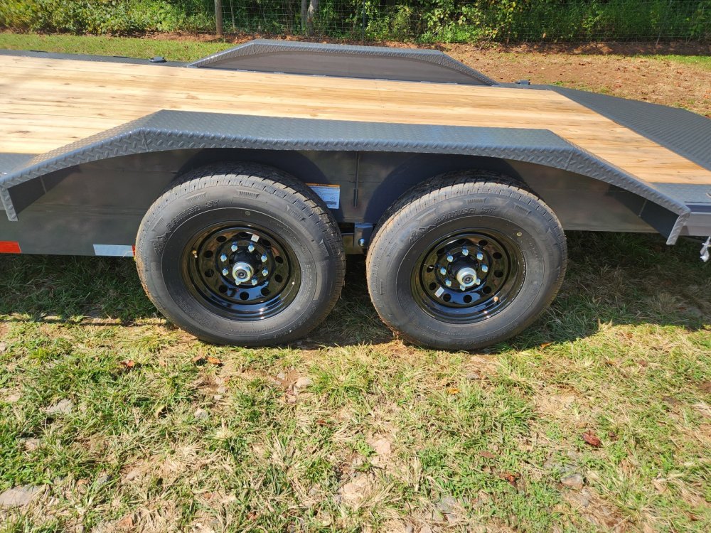 2026 Lamar 102x24 14k Equipment Hauler w/ Slide-In Ramps