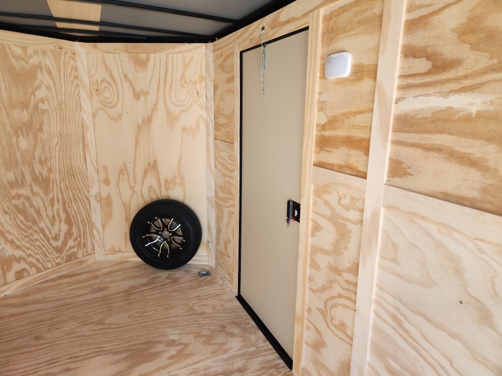 2026 Rock Solid Cargo 7x14 7k Enclosed w/ Blackout Special Package, (.080) Polycore Metal Upgrade, S