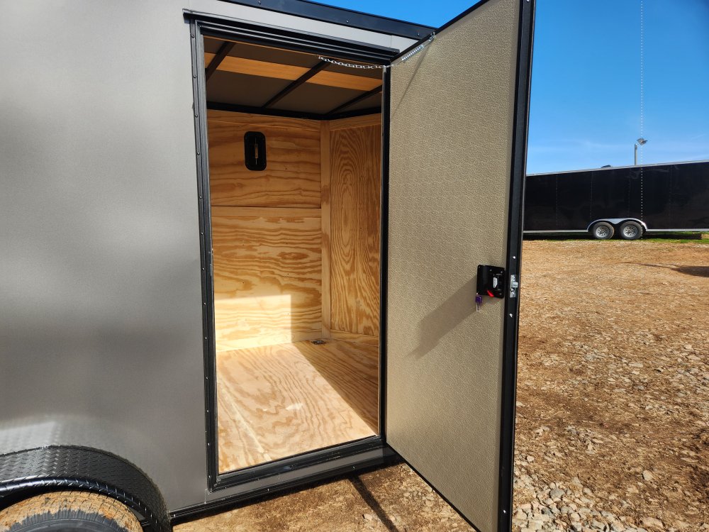 2026 Rock Solid Cargo 7x14 7k Enclosed w/ Blackout Special Package, (.080) Polycore Metal Upgrade, S