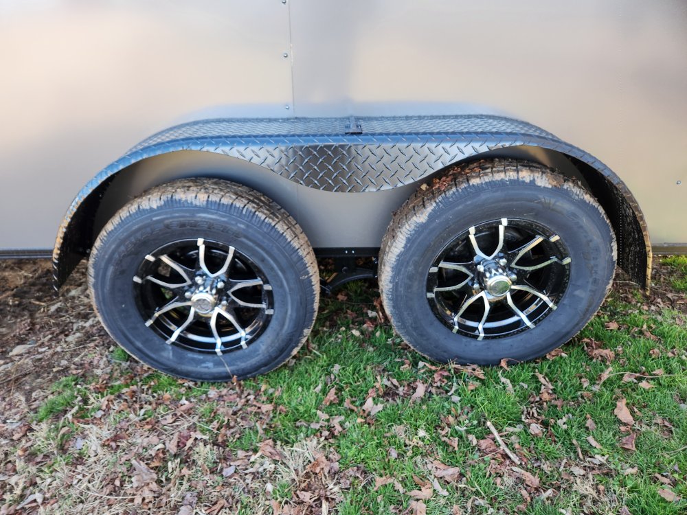 2026 Rock Solid Cargo 7x14 7k Enclosed w/ Blackout Special Package, (.080) Polycore Metal Upgrade, S