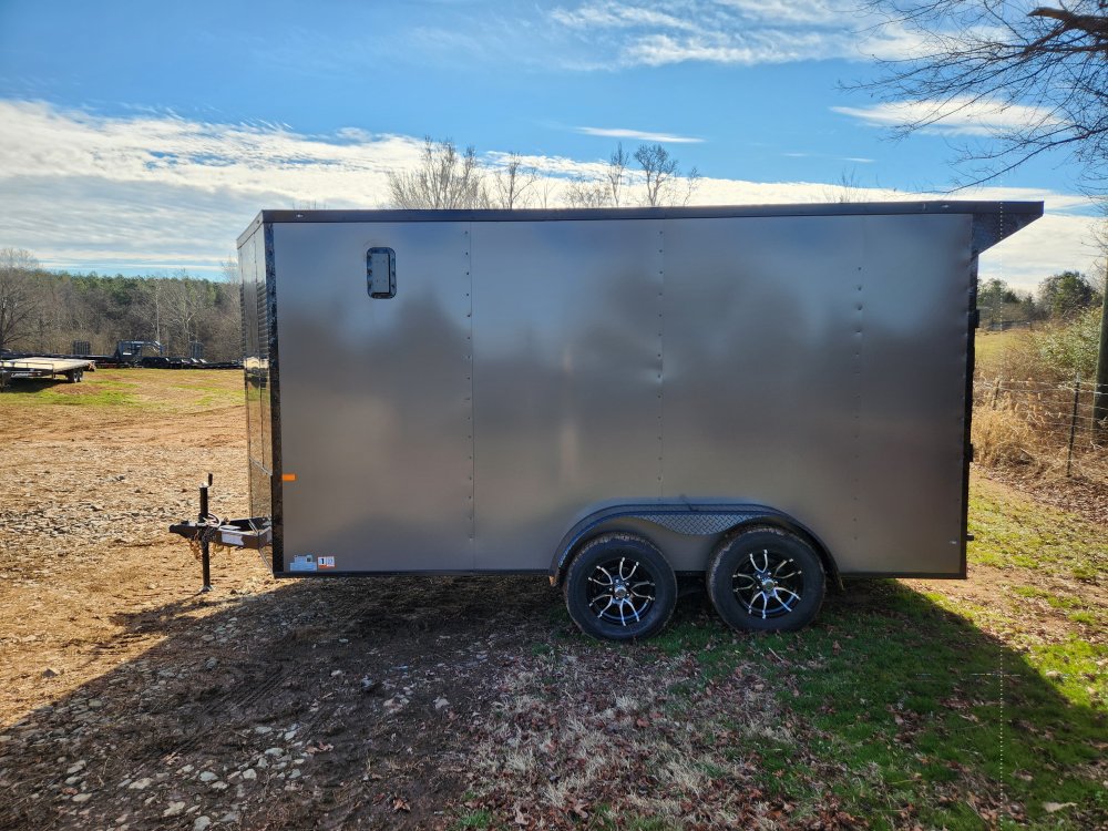 2026 Rock Solid Cargo 7x14 7k Enclosed w/ Blackout Special Package, (.080) Polycore Metal Upgrade, S