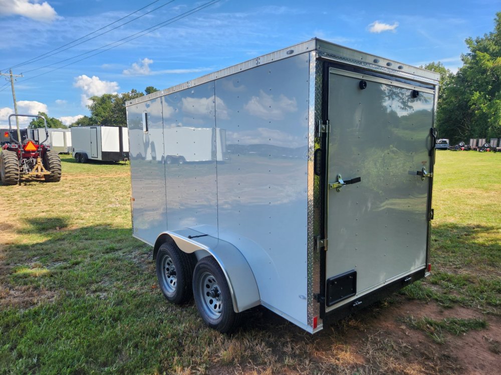 2026 Rock Solid Cargo 6x12 7k Enclosed w/ Polycore Upgrade and Side Vents