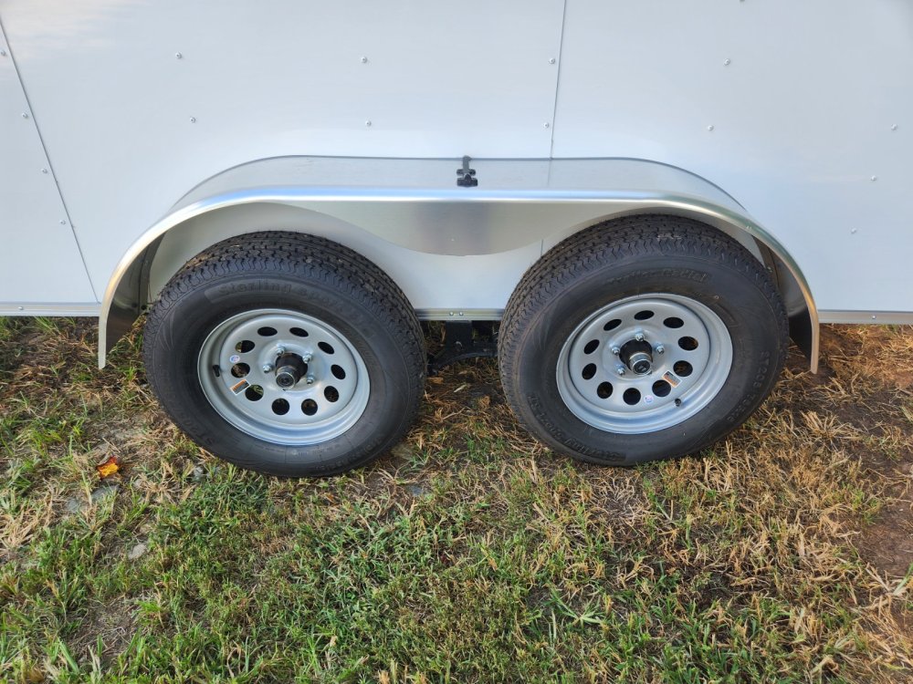 2026 Rock Solid Cargo 6x12 7k Enclosed w/ Polycore Upgrade and Side Vents