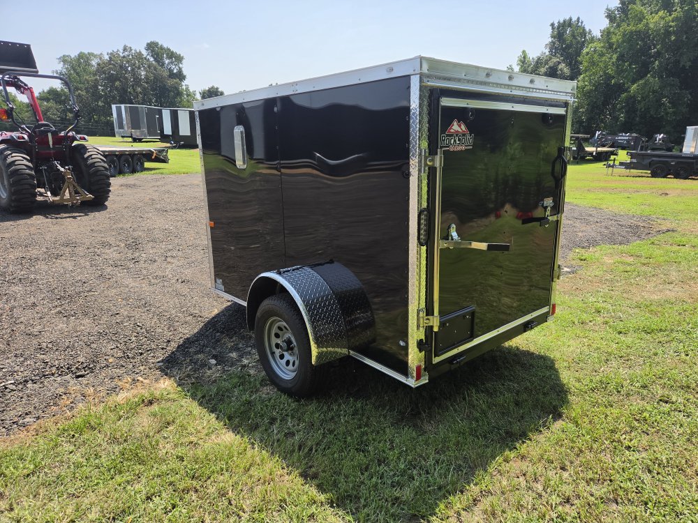 2027 Rock Solid Cargo 5x8 Single Axle Enclosed