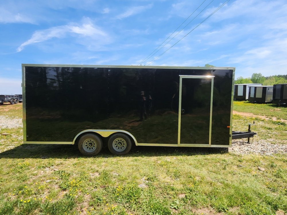 2026 Rock Solid Cargo 8.5x20 10k Enclosed w/ Polycore Metal, Semi-Screwless Upgrade and 7' Interior