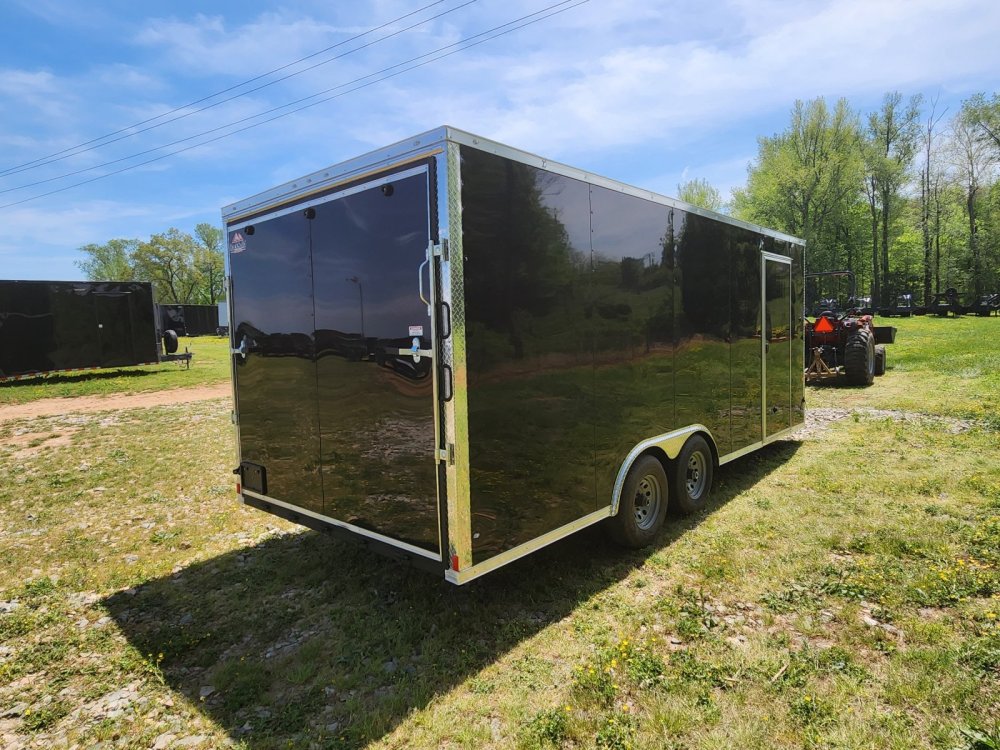 2026 Rock Solid Cargo 8.5x20 10k Enclosed w/ Polycore Metal, Semi-Screwless Upgrade and 7' Interior