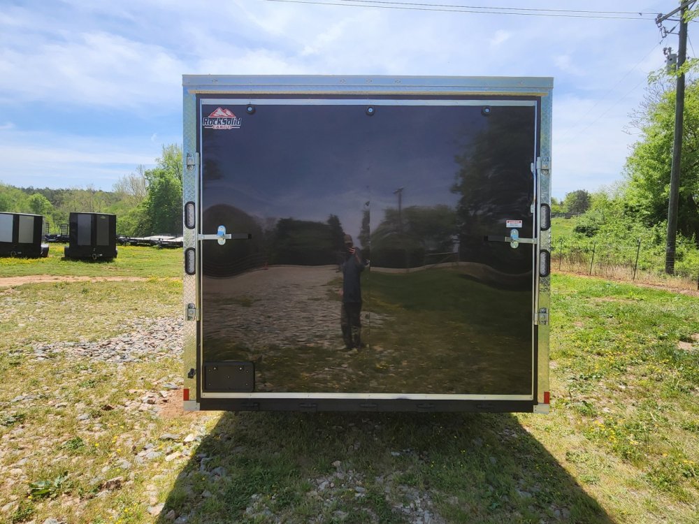 2026 Rock Solid Cargo 8.5x20 10k Enclosed w/ Polycore Metal, Semi-Screwless Upgrade and 7' Interior