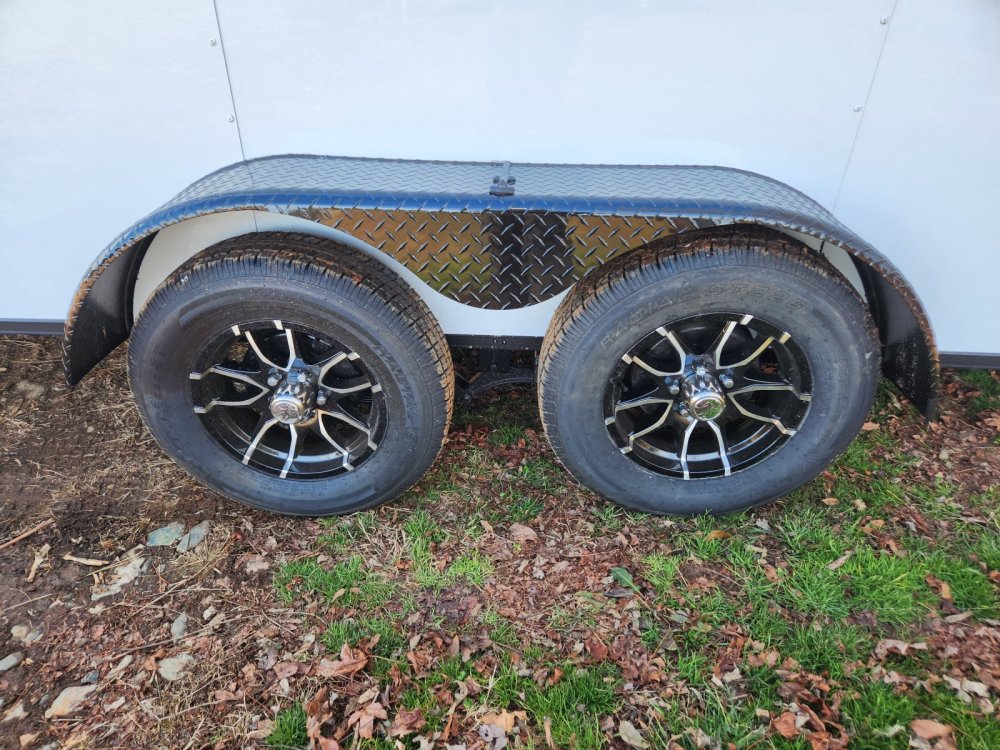 2026 Rock Solid Cargo 7x16 7k Enclosed w/ Blackout Special Package, 7' Interior Height, (.080) Polyc