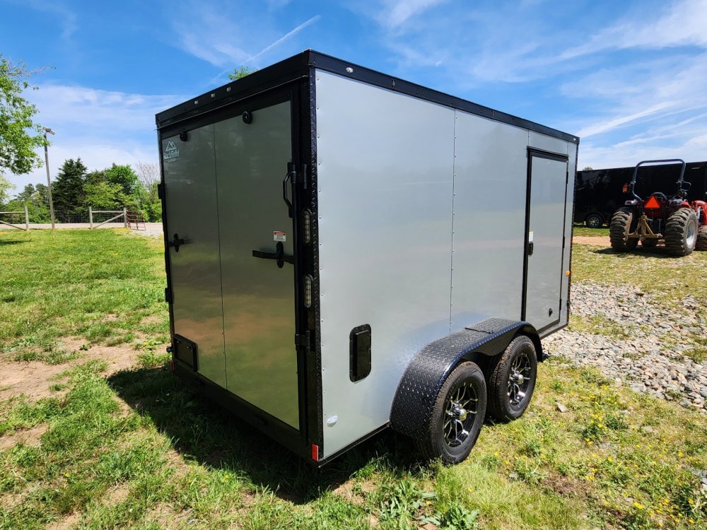 2026 Rock Solid Cargo 6x12 7k Enclosed w/ Blackout Package, Polycore Metal and Semi-Screwless Upgrad