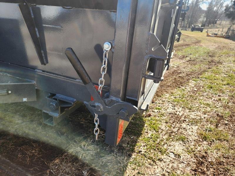2025 Lamar 5x10 7k Single Axle Dump w/ Spreader Gate and 18" Sides
