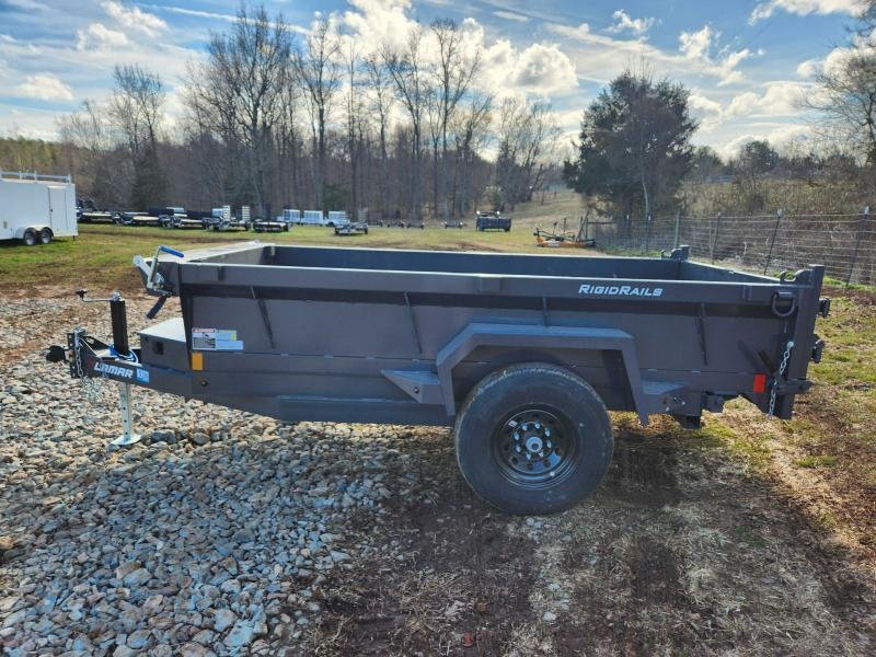 2025 Lamar 5x10 7k Single Axle Dump w/ Spreader Gate and 18" Sides