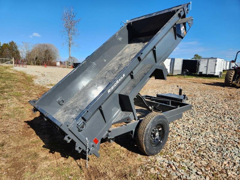 2025 Lamar 5x10 7k Single Axle Dump w/ Spreader Gate and 18" Sides