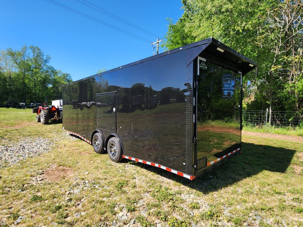 2026 Rock Solid 8.5x28 14k Enclosed w/ Blackout Special Package, (.080) Polycore Metal Upgrade, Semi